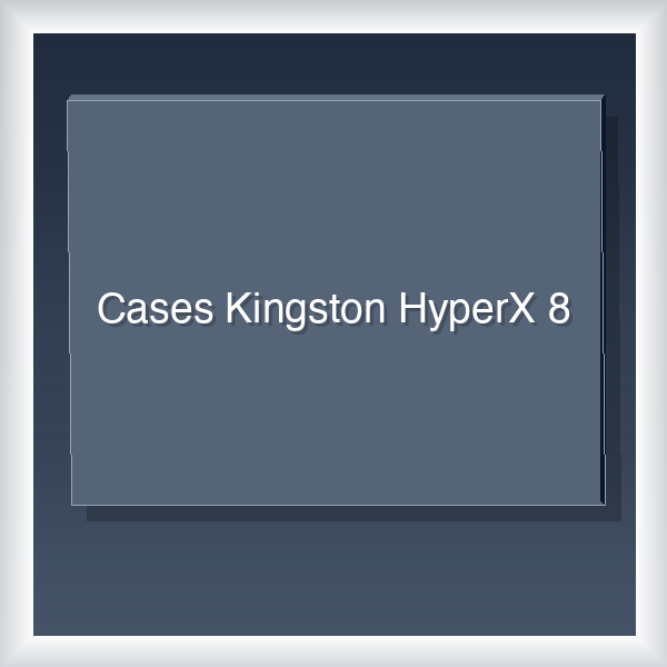 Cases Kingston HyperX 8