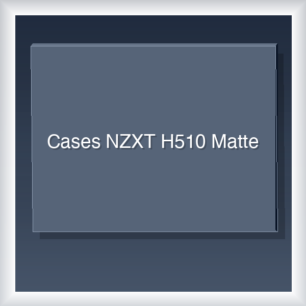 Cases NZXT H510 Matte Black