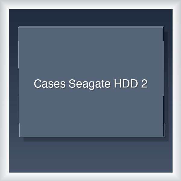 Cases Seagate HDD 2