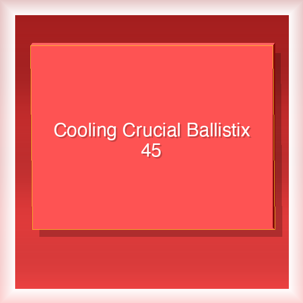 Cooling Crucial Ballistix 45