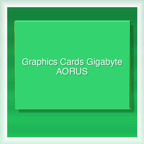 Graphics Cards Gigabyte AORUS 6