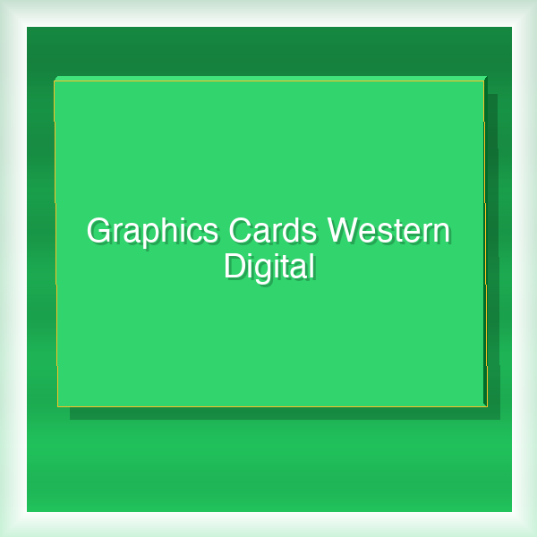 Graphics Cards Western Digital 16
