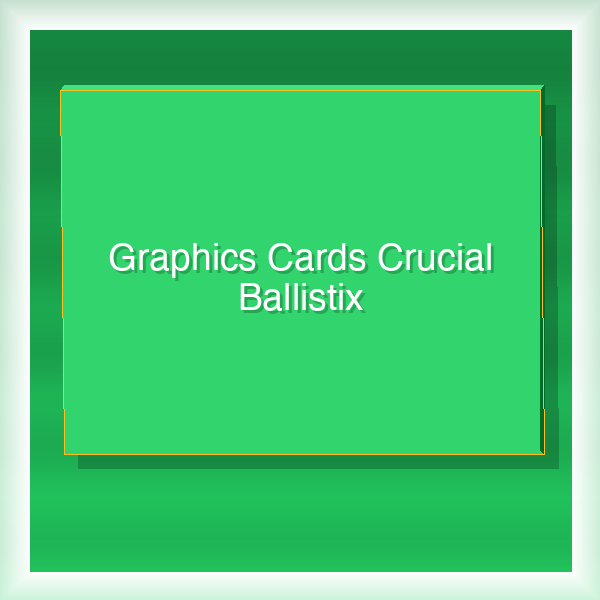 Graphics Cards Crucial Ballistix 28