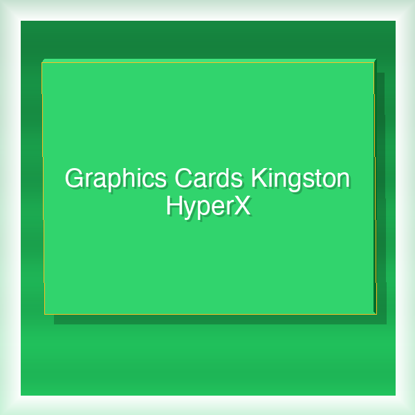 Graphics Cards Kingston HyperX 39