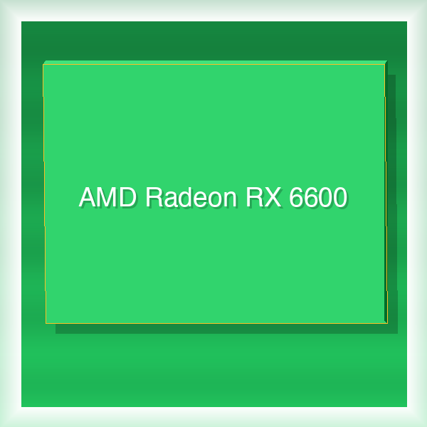 AMD Radeon RX 6600 XT