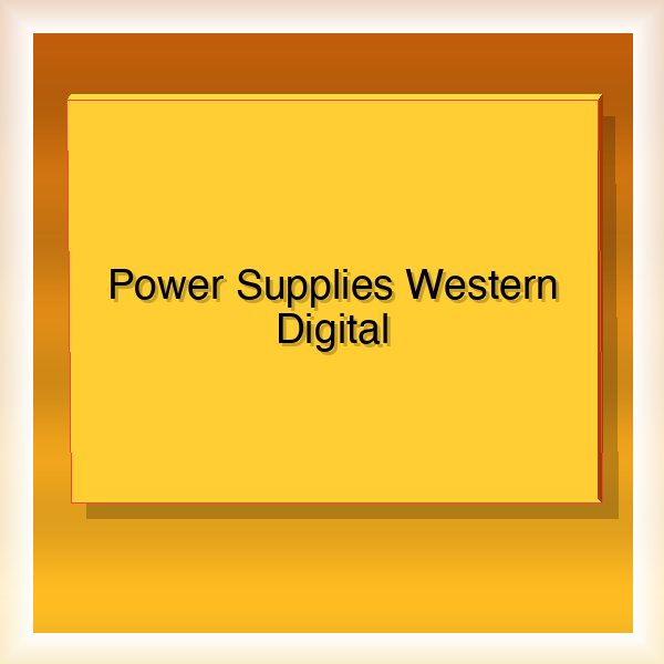 Power Supplies Western Digital 22