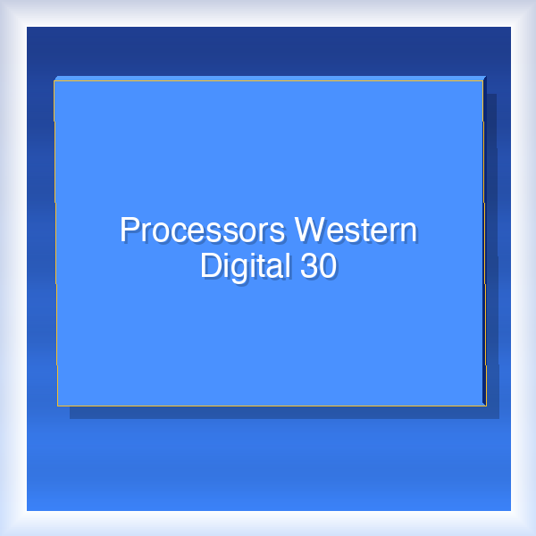 Processors Western Digital 30