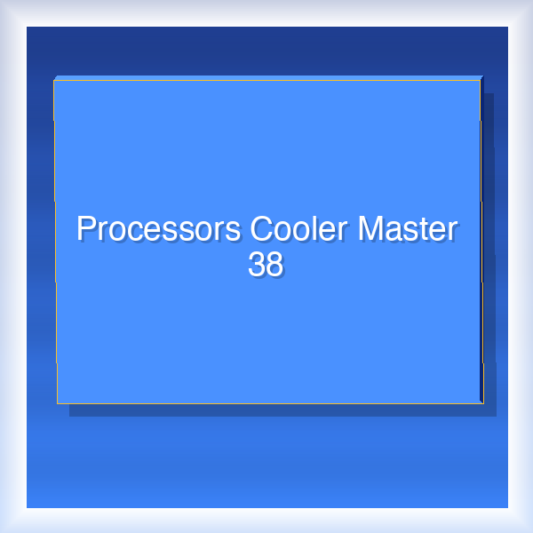 Processors Cooler Master 38