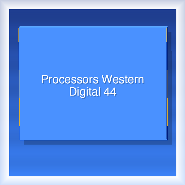 Processors Western Digital 44