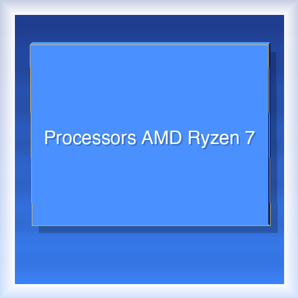 Processors AMD Ryzen 7 3700X