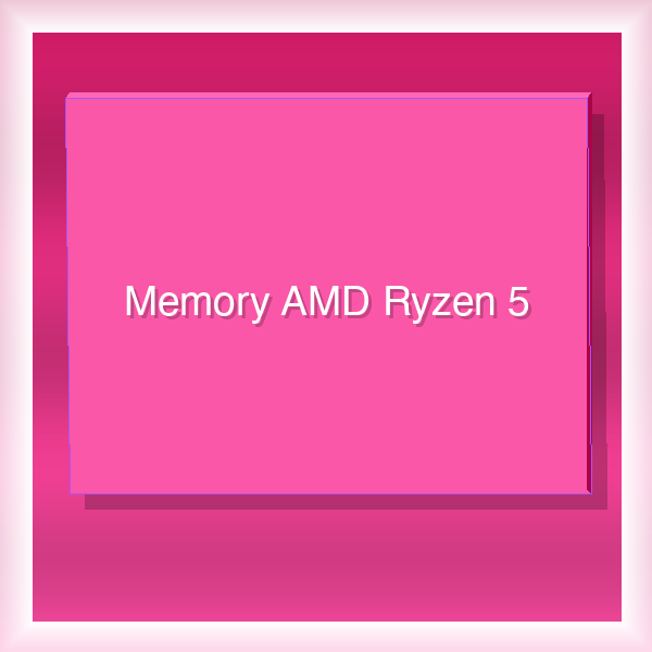 Memory AMD Ryzen 5 42