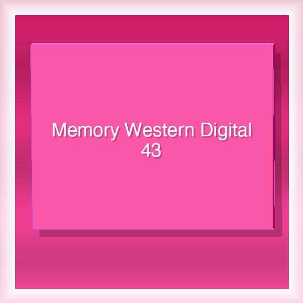 Memory Western Digital 43