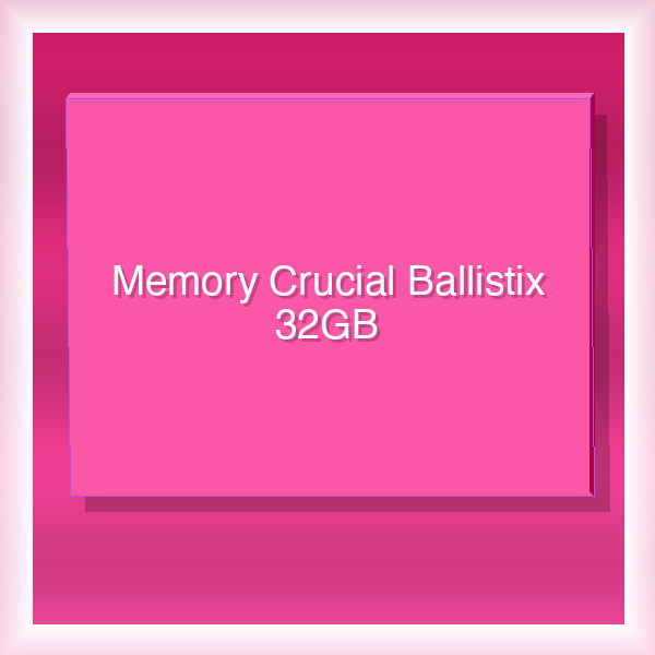 Memory Crucial Ballistix 32GB DDR4