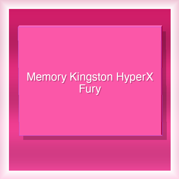 Memory Kingston HyperX Fury 32GB DDR4