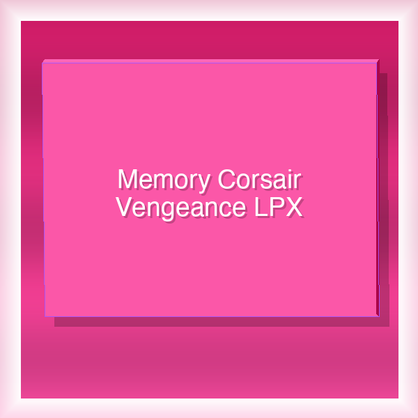 Memory Corsair Vengeance LPX 16GB DDR4