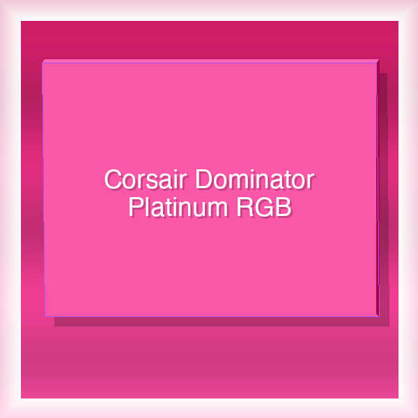 Corsair Dominator Platinum RGB 64GB (4x16GB) DDR4-3200