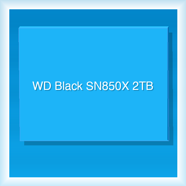WD Black SN850X 2TB