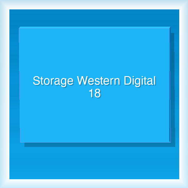 Storage Western Digital 18