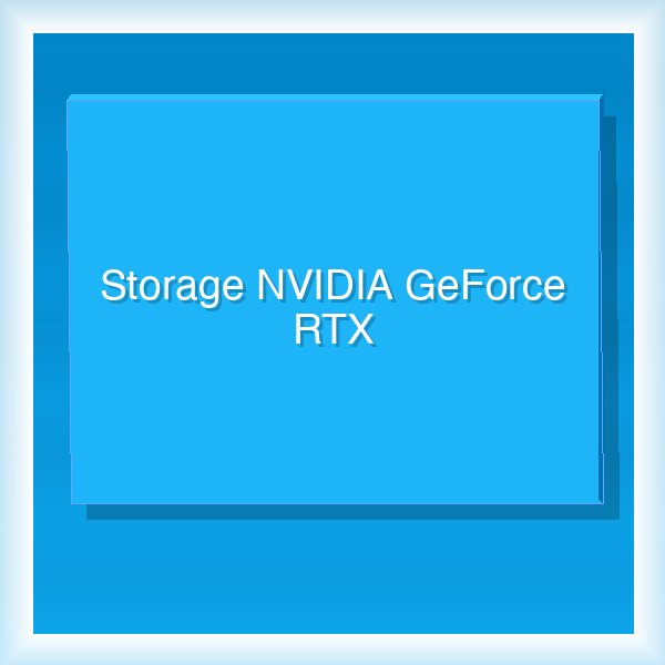 Storage NVIDIA GeForce RTX 24