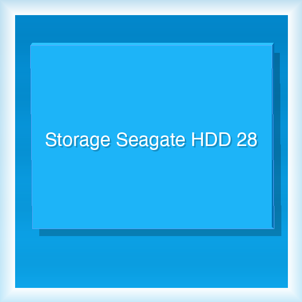 Storage Seagate HDD 28