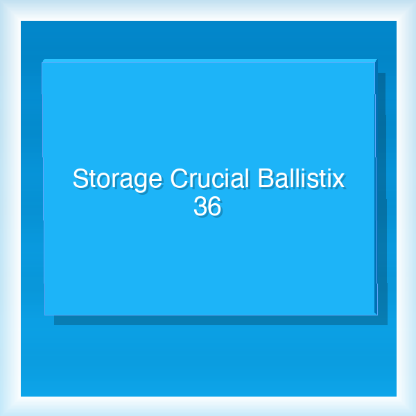 Storage Crucial Ballistix 36