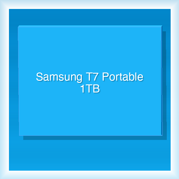 Samsung T7 Portable 1TB